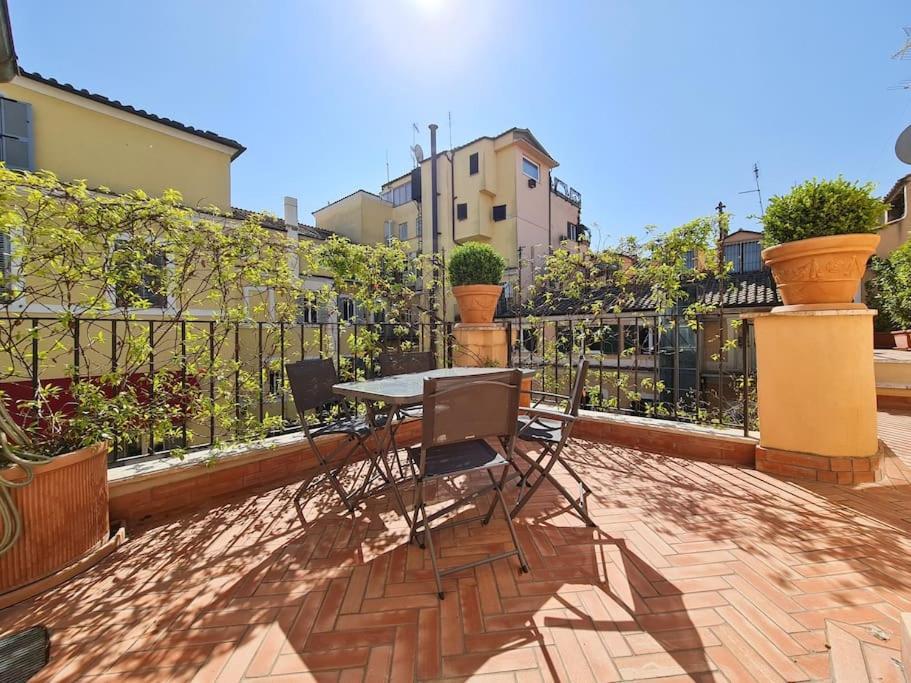 Boutique Penthouse With Terrace, Spanish Steps Рим Экстерьер фото